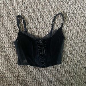 Victorias secret corset top